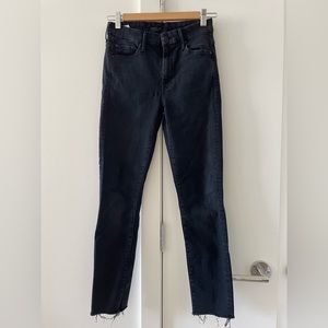 Mother ankle fray Looker jeans